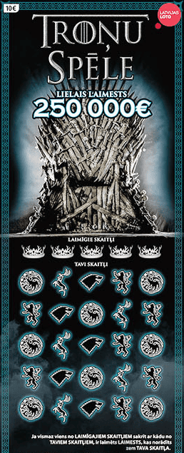 Momentloterija Troņu Spēle