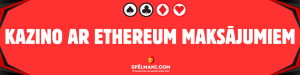 Kazino ar Ethereum maksājumiem