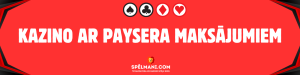 Kazino ar Paysera maksājumiem
